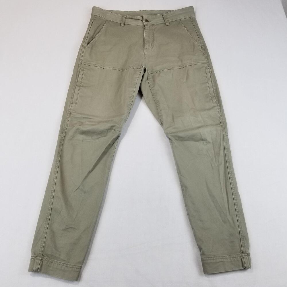 Tentree Pants Mens 31x29 Green Organic Cotton Jogger Elastic Cuff Casual